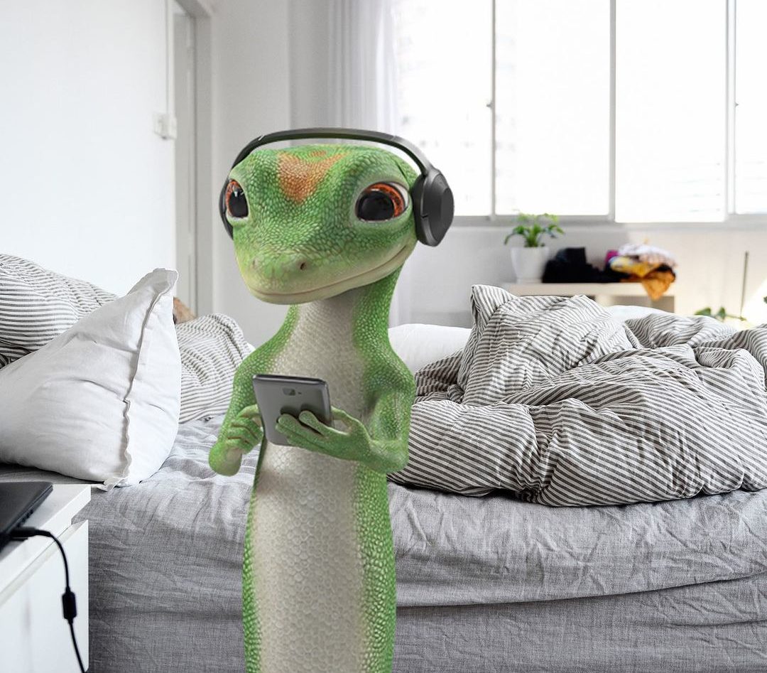 Geico Gecko virtual influencer
