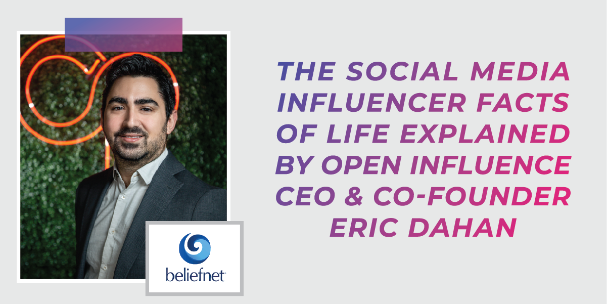 The social media influencer facts of life explained by Open Influence CEO & Co-Founder Eric Dahan.