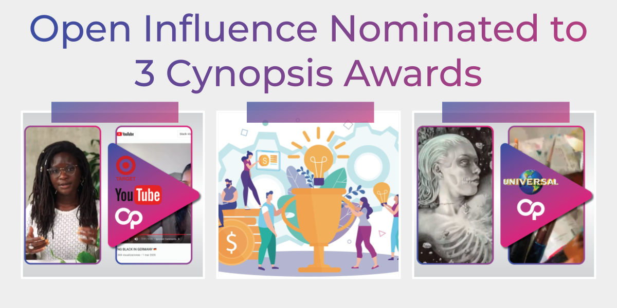 Open Influence Nominated to 3 Cynopsis Awards